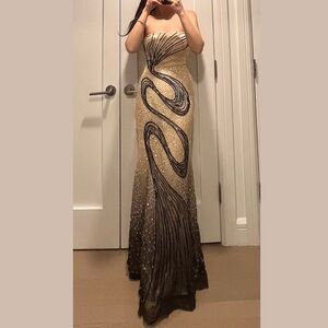 Sequins Mermaid Lumiere Gown Dress
